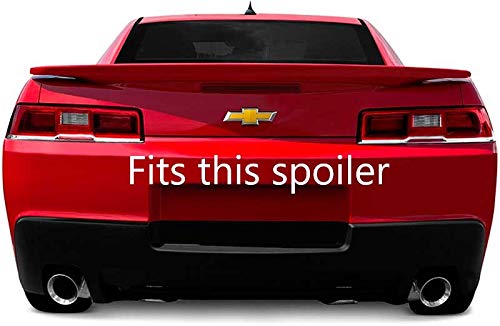 **2014-2015 Camaro 5th Gen Hardcore Short Wicker Bill Spoiler - High-Performance Made in USA - Perfect for Racing & Car Shows**