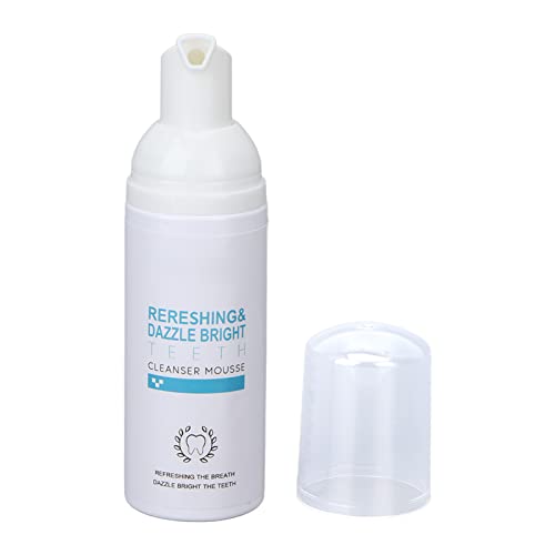 Whitening Foam Toothpaste with Ultra-Fine Mousse for Deep Gum Cleaning | Pump-Pressed Foaming Toothpaste for Stain Removal | Travel-Friendly Oral Care | Perfect for Home, Office & On-the-Go Use