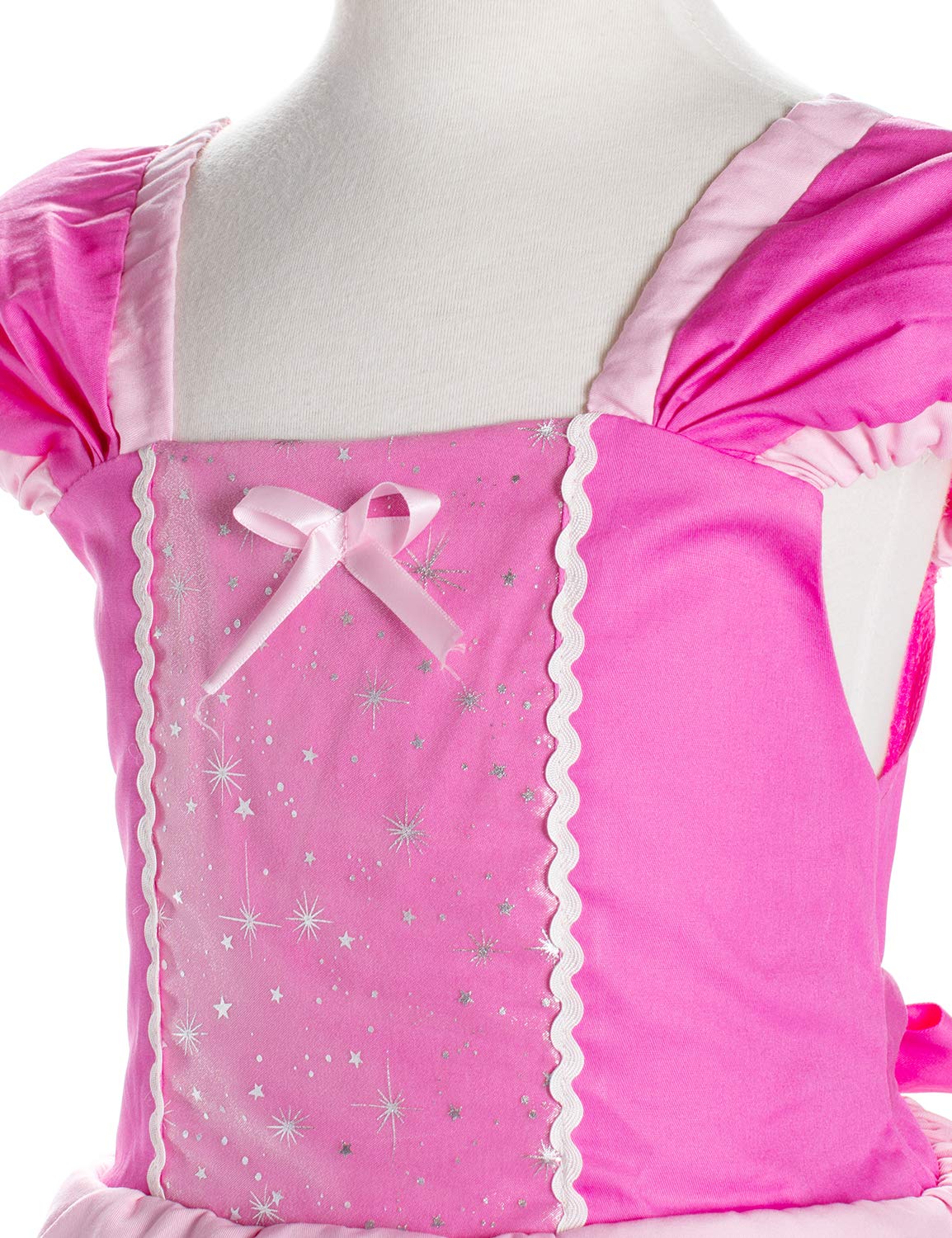 Princess Costume Dress for Toddler Girls - Birthday Party Dress Up Outfit - Fairy Tale Pretend Play, Halloween Costume, Dress-Up Playtime
