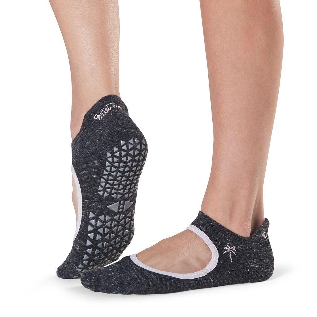 Tavi Noir Emma Grip Socks - Non-Slip Yoga Socks for Women, Anti-Skid Workout Socks with Grips for Pilates, Barre & Home Exercise - Perfect for Yoga, Gym and Fitness Activities
