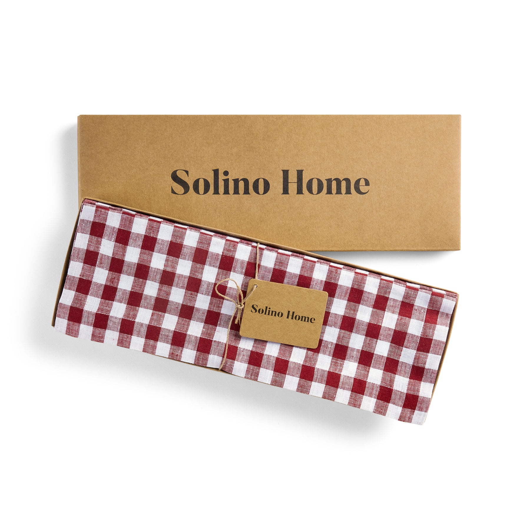 Stylish Gingham Placemats Set of 4 - Cotton Table Mats for Dining Room Decor, Kitchen Table Setting & Picnic Accessories