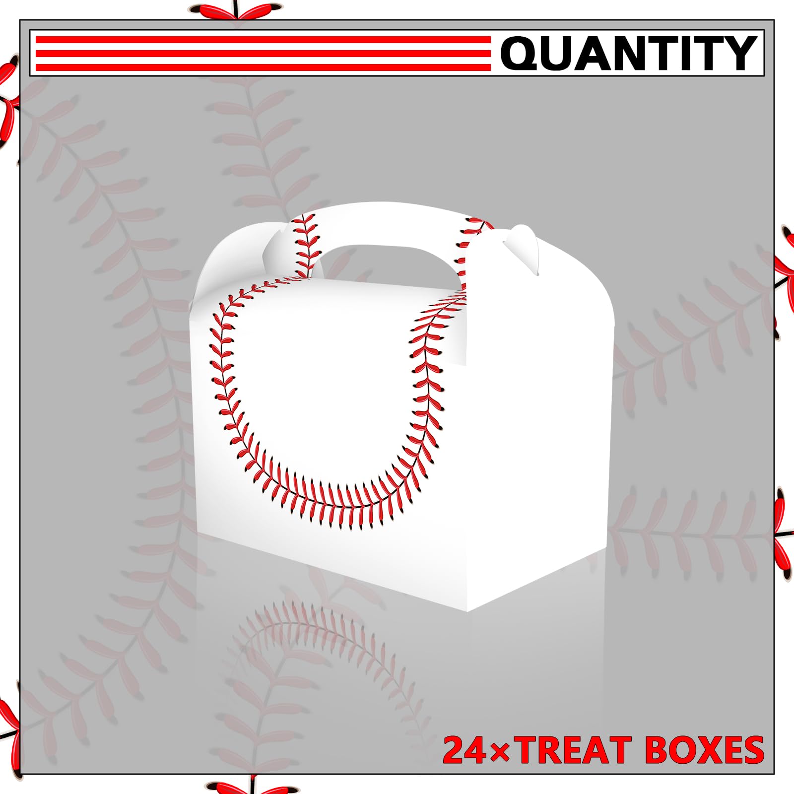 24-Pack Baseball Party Favor Bags - Snack & Treat Bags for Baseball Birthday Decorations, Team Parties, and Sports Enthusiasts | Perfect for Game Day Snacks, Goodie Bags, and Baseball Themed Events
