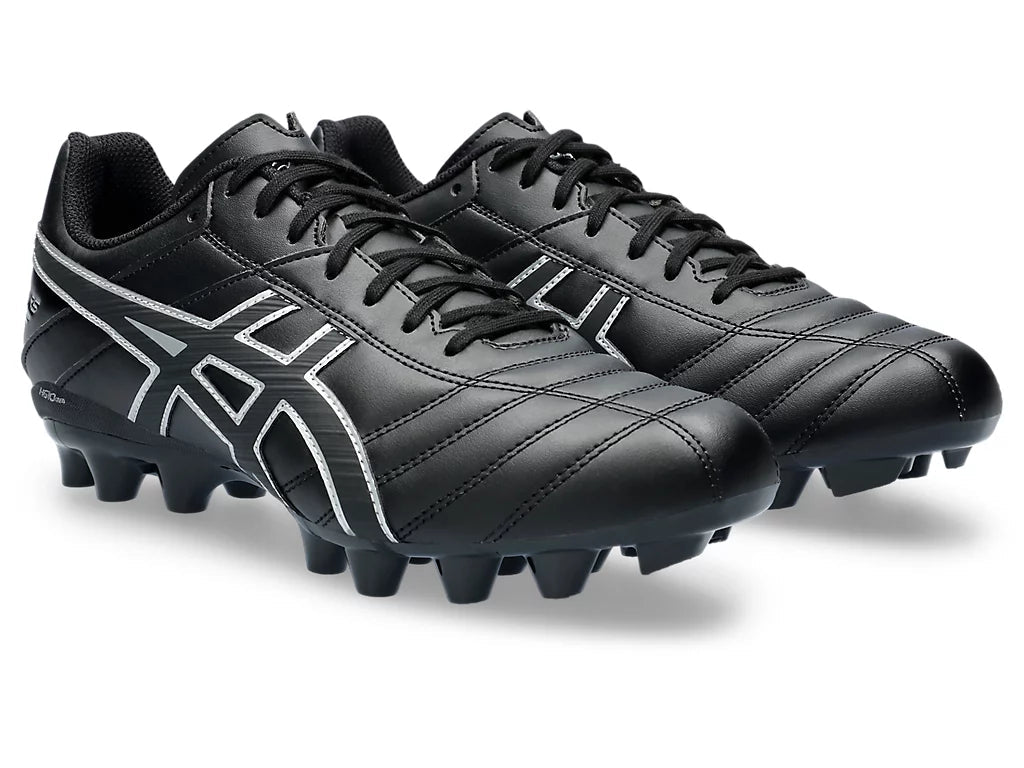 ASICS Men's Lethal Speed Black/White Football Cleats - Lightweight Soccer Shoes for Artificial Turf & Firm Ground - Perfect for Training & Matches