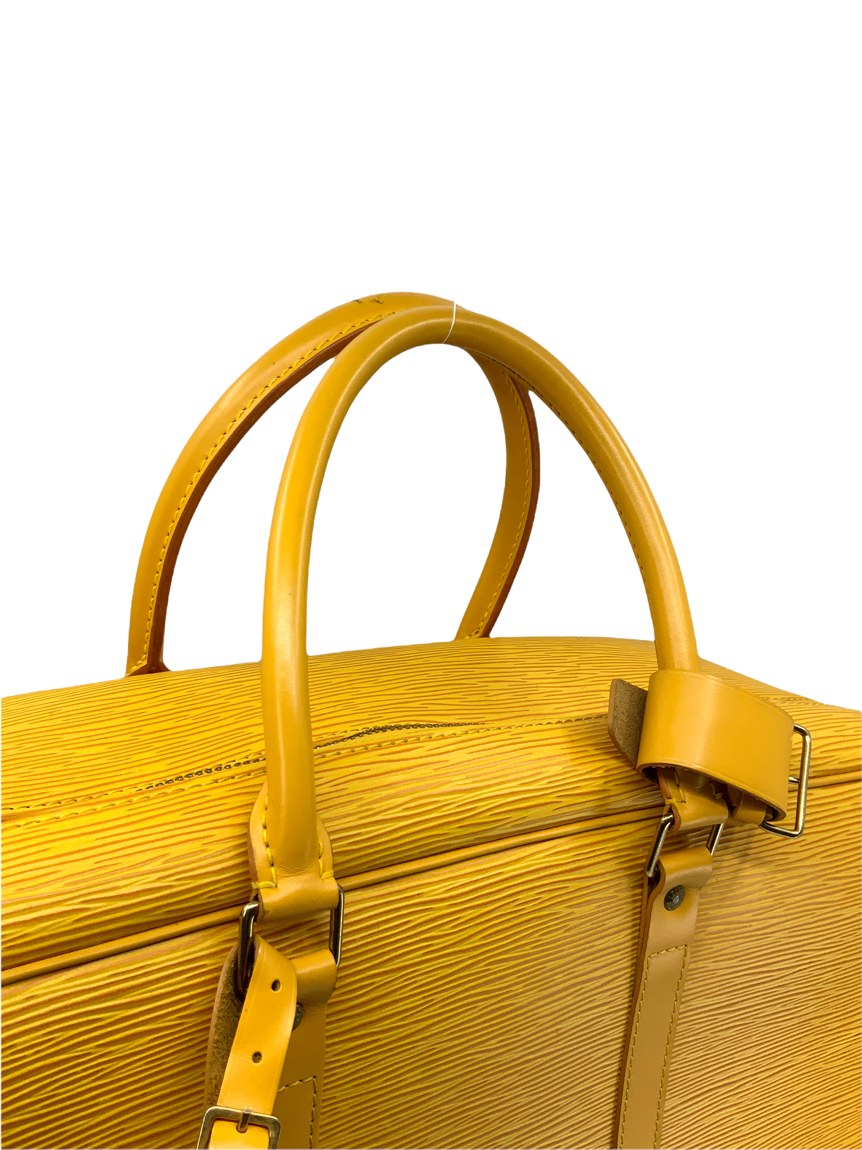 Authentic Louis Vuitton Sirius 45 Epi Leather Suitcase - Luxury Travel Luggage for Business Trips & Vacations | Durable Carry-On for Airlines & Weekend Getaways