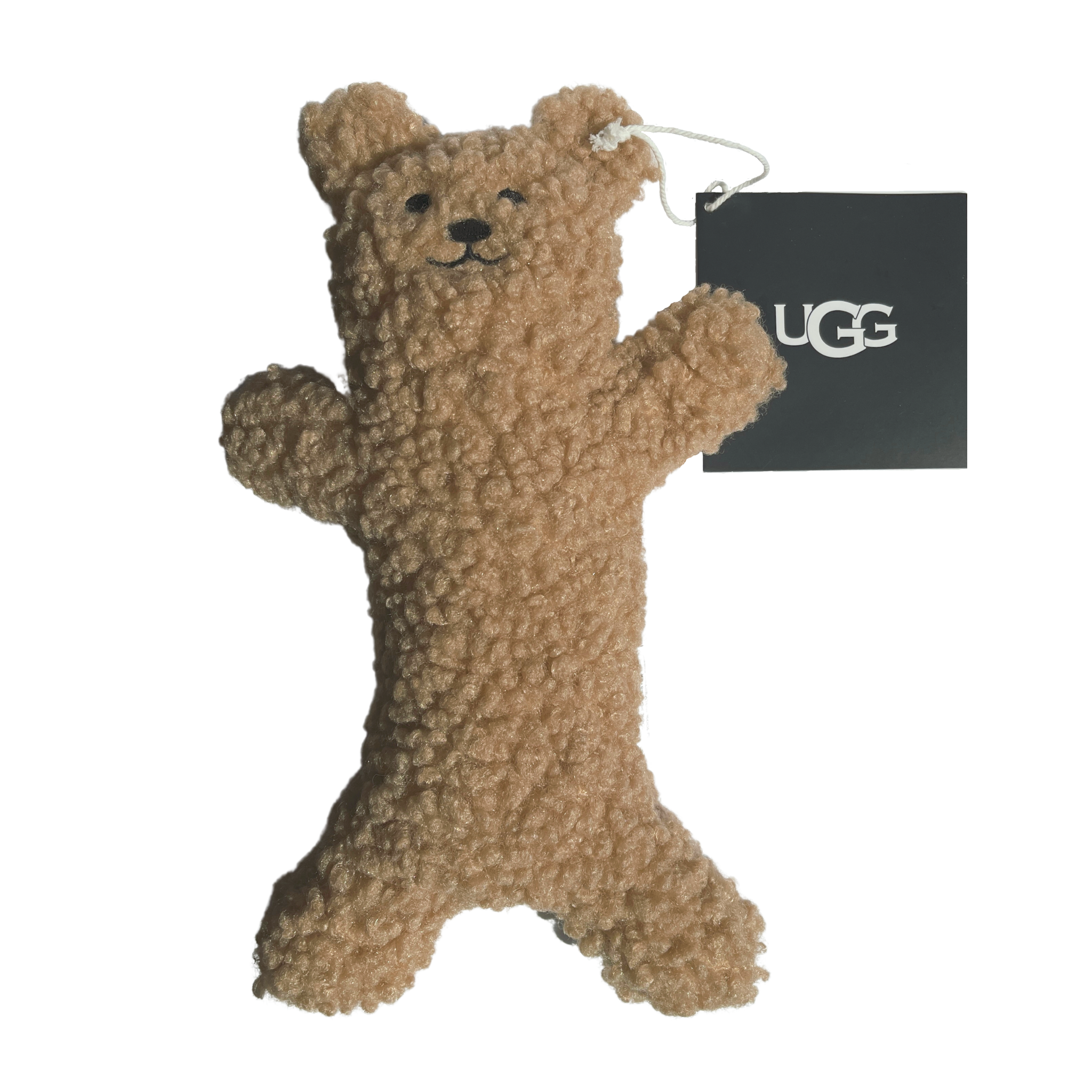 UGG® Classic Sherpa Plush Dog Toy Bear - Soft Brown Chew Toy for Small & Medium Dogs | Perfect for Cuddling, Playtime & Comfort