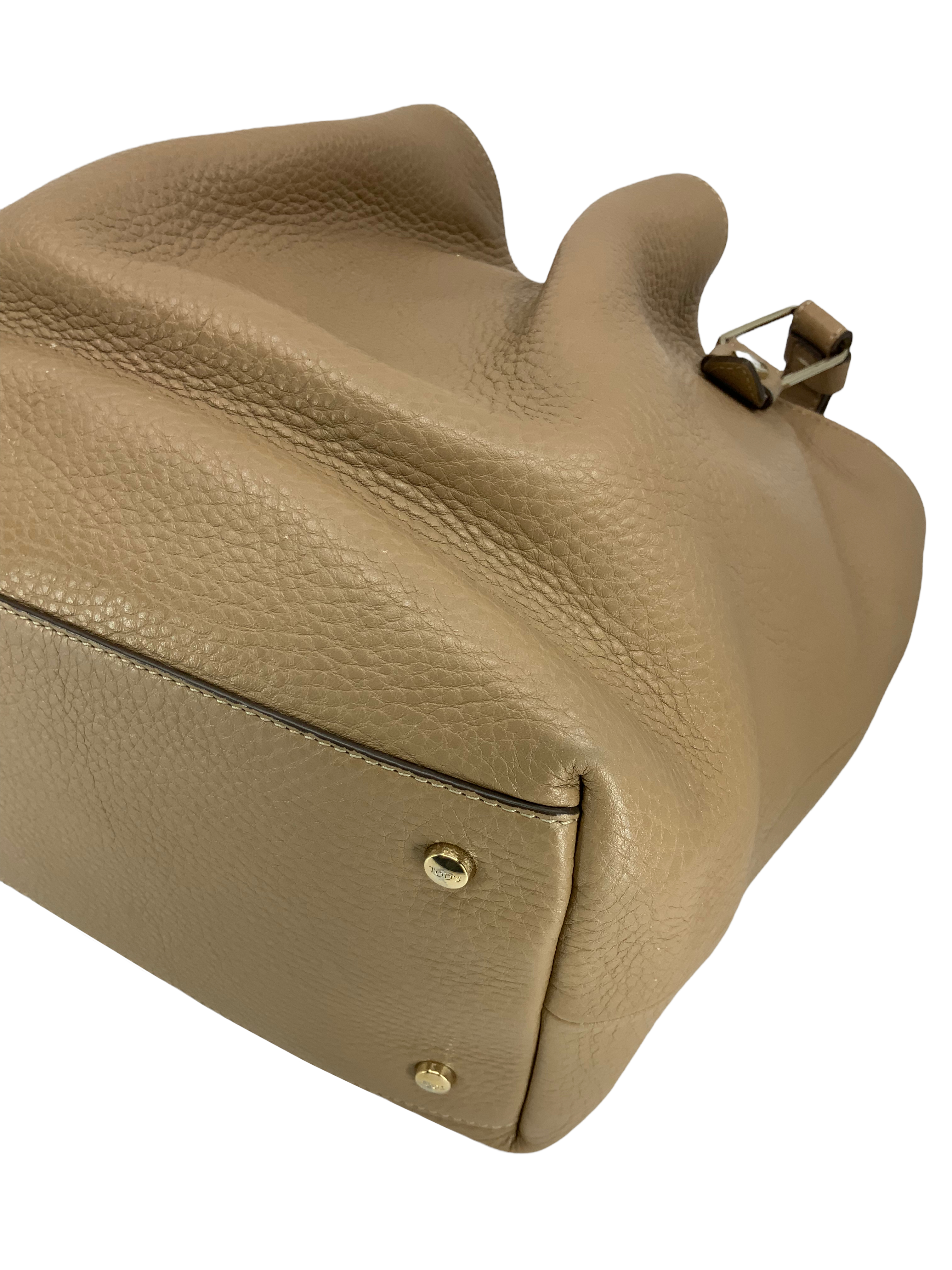 Tod's Small Flower Leather Tote Bag for Women | Genuine Leather Handbag | Fashionable Shoulder Bag for Work, Travel & Everyday Use