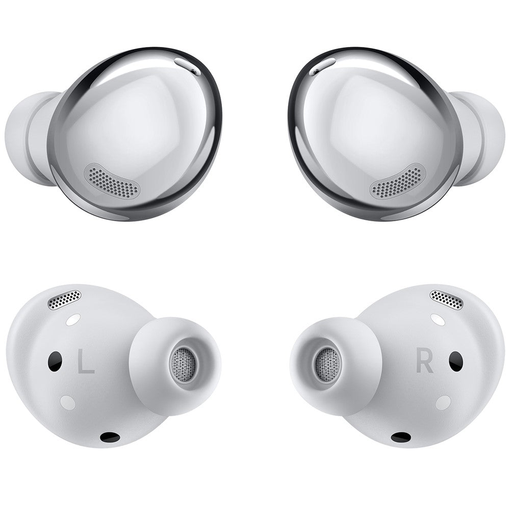 SAMSUNG Galaxy Buds Pro SM-R190 Wireless Bluetooth Earbuds with Active Noise Cancelling (ANC) for iOS & Android - Renewed Like New in Phantom Silver | Perfect for Workouts, Commuting & Travel
