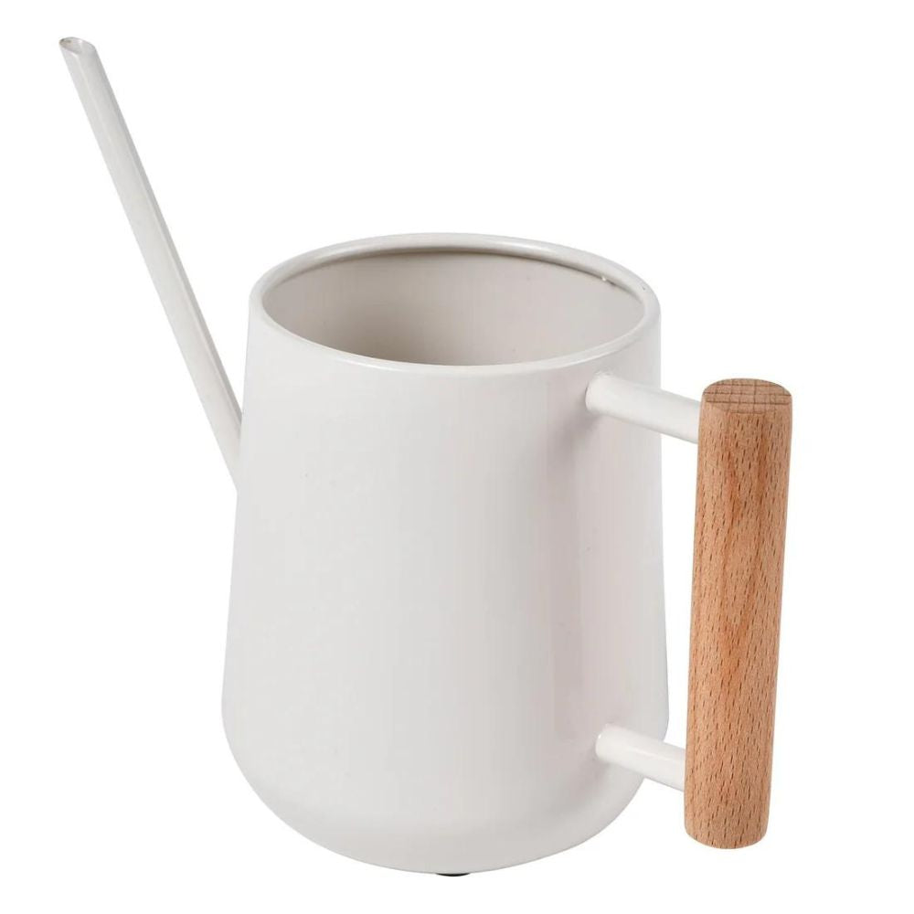 Burgon & Ball 0.7L Indoor Watering Can - Stone Color - Perfect for Houseplants, Succulents & Small Indoor Gardens - Elegant Home Decor Accessory