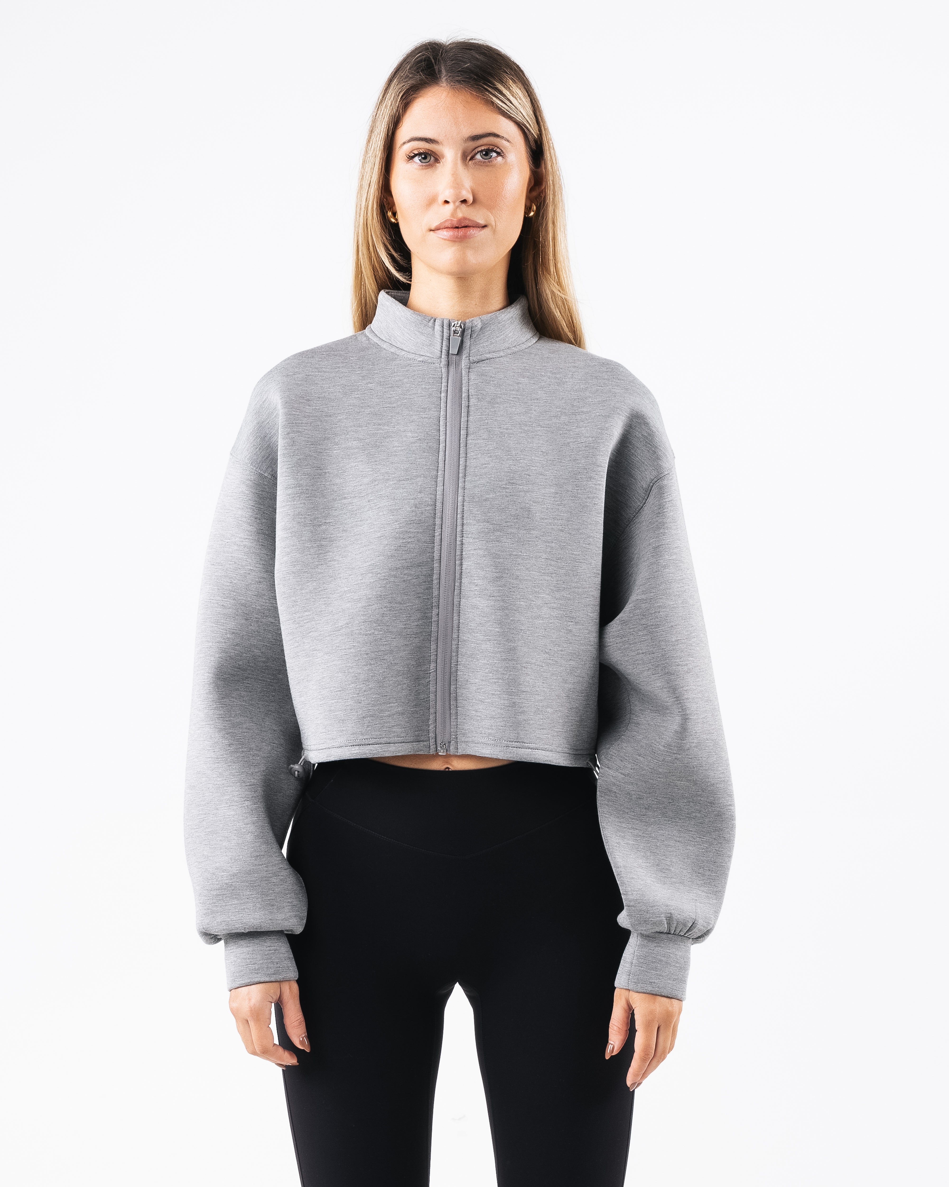 ELMTS Women's Lightweight Heather Cloud Jacket - Stylish & Comfortable Outerwear for Casual Wear, Travel & Outdoor Activities