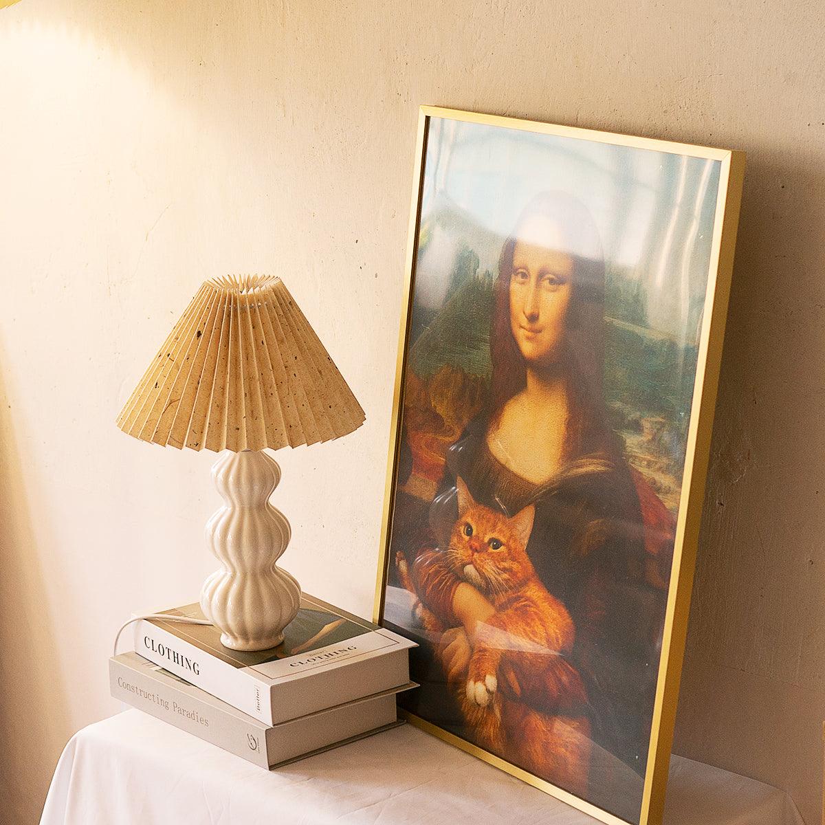 Modern Leo Table Lamp - Adjustable LED Desk Light for Home Office, Bedroom & Study - Warm White & Cool White Lighting Modes