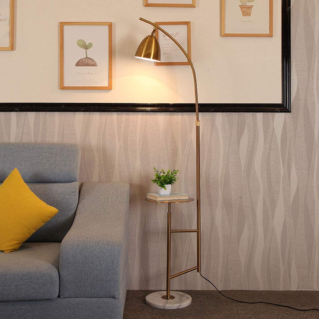 Creative LED Decorative Floor Lamp - Modern Round Big Shade Vertical Standing Light for Living Room, Bedroom & Office - Gold Finish for Stylish Home Decor (Perfect for Reading Nook, Coffee Table Accent & Cozy Ambiance)