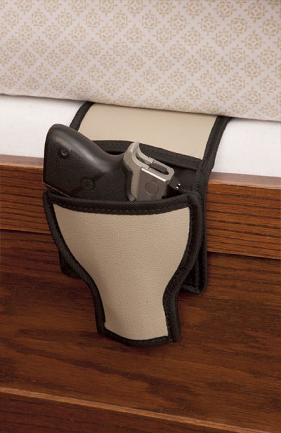 Concealed Gun Holster for Bed, Couch & Car Seat - Quick Access & Secure Storage for Home, Vehicle & Travel Use
