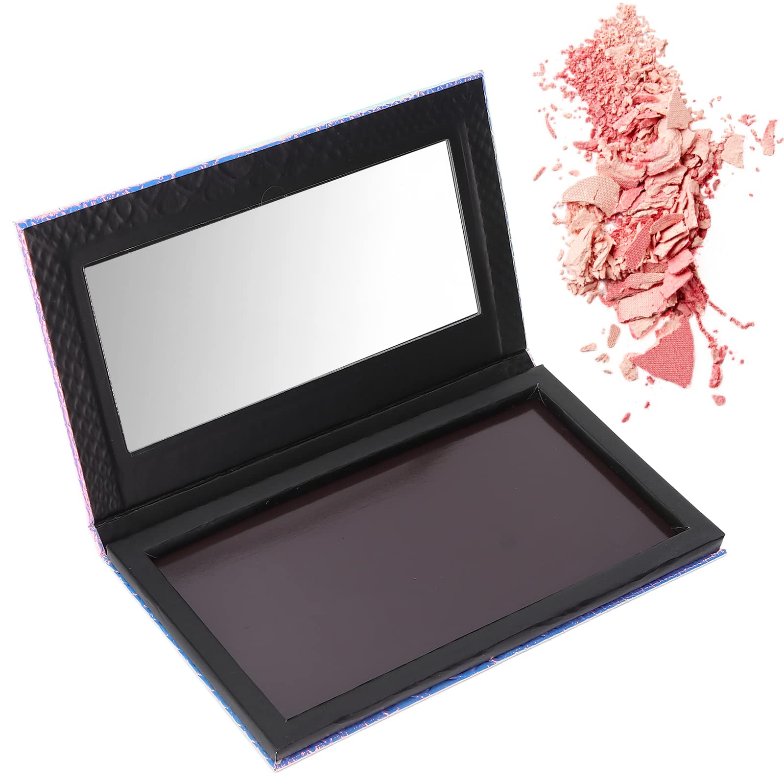 DIY Magnetic Makeup Palette - Durable Empty Eyeshadow Case with Mirror for Powder, Lipstick & Blush | Portable & Sturdy for Travel & Professional Use