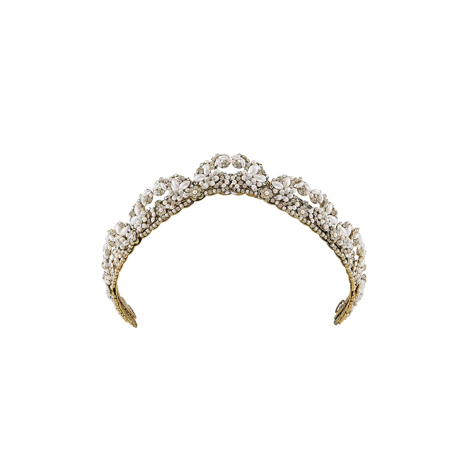 Versienne Crown - Elegant & Stylish Women's Tiara for Weddings, Prom, and Special Occasions | Perfect for Brides, Pageants, and Photo Shoots