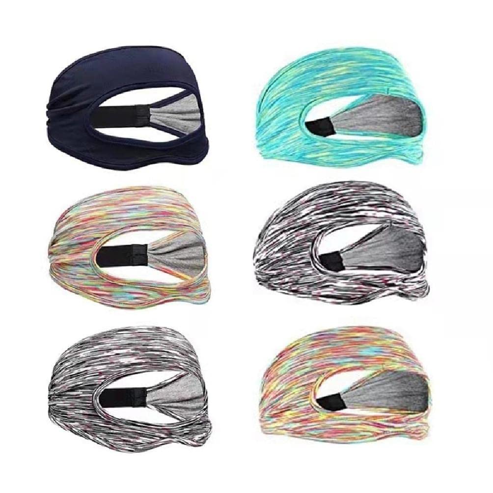 Kingjinglo Eco-Friendly Fabric VR Eye Mask - Breathable Cloth Cover for Oculus Quest 1 & 2 Headsets, Sweat-Absorbing Face Cover for Gaming, Meditation & Sleep Comfort
