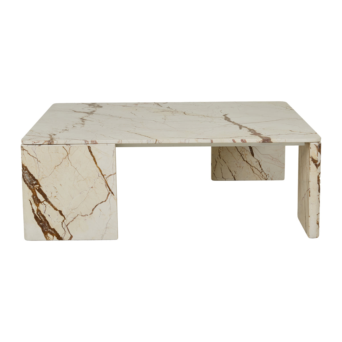 Atlas Slab Coffee Table - Modern Wooden Coffee Table for Living Room, Durable & Stylish Home Decor - Perfect for Family Gatherings & Relaxing Evenings