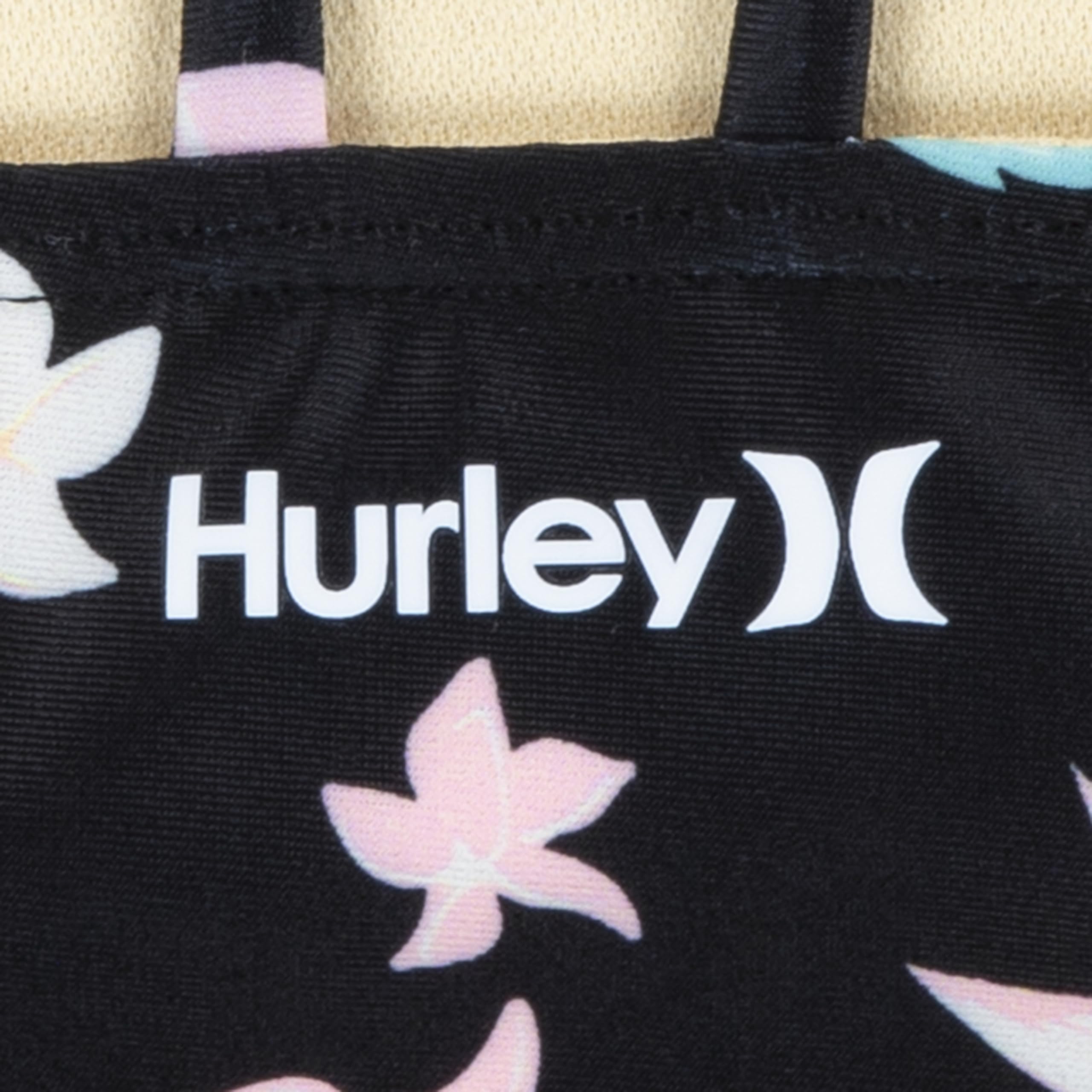 Hurley Girls' 2-Piece Tankini Swimsuit - UPF 50+ Sun Protection, Quick Dry Swimwear for Beach, Pool & Summer Vacation