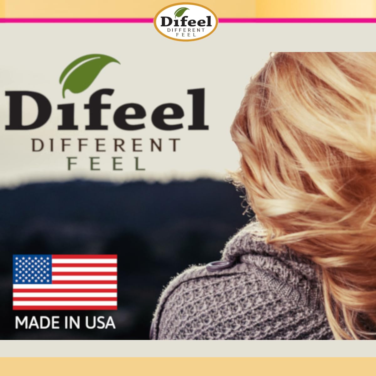 Difeel Bond & Repair Leave-In Hair Treatment for Severely Damaged Hair - 2.5 oz Deep Bond Hair Repair Treatment with Bond Rebuilder | For Dry, Brittle, Chemically Treated & Heat Styled Hair