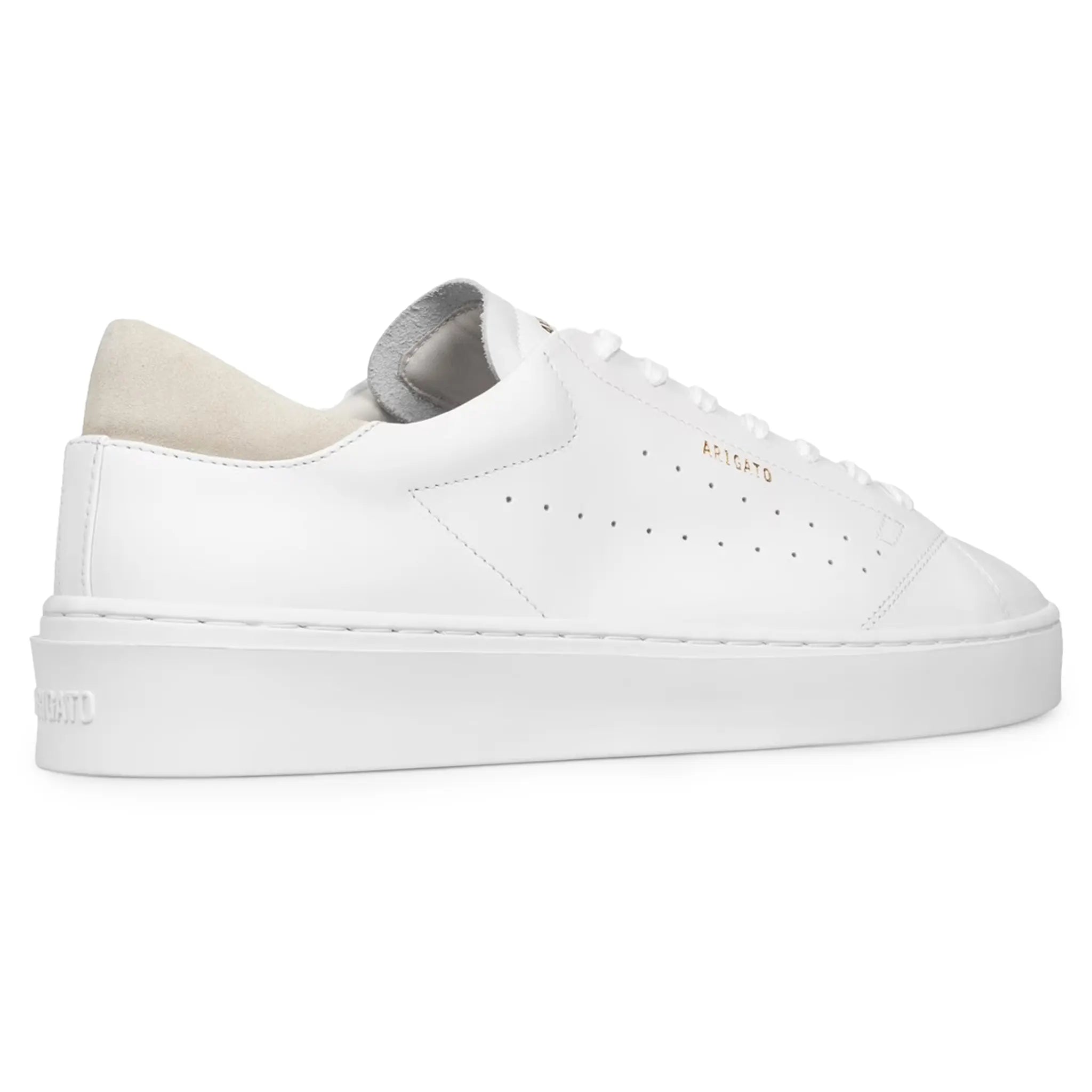 Axel Arigato Court White Taupe Women's Sneakers - Casual Comfortable Walking Shoes for Everyday Wear, Gym & Street Style Fashion