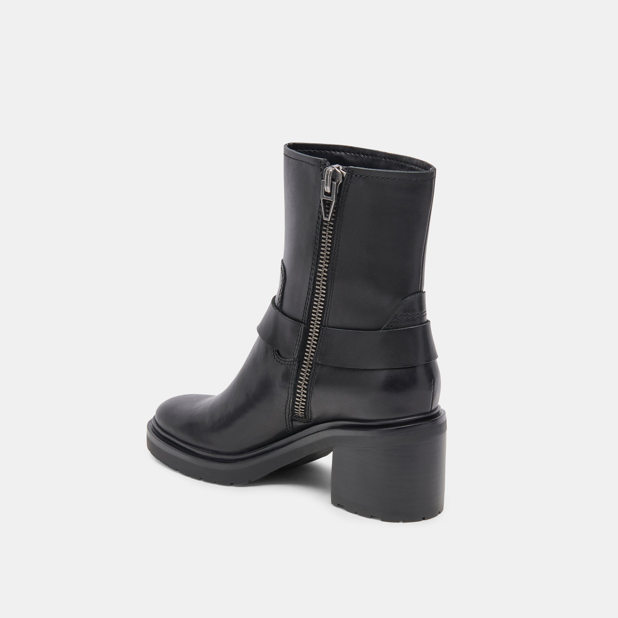 CAMROS Black Leather Boots for Women - Stylish & Comfortable Ankle Boots for Casual Wear, Work & Outdoor Activities