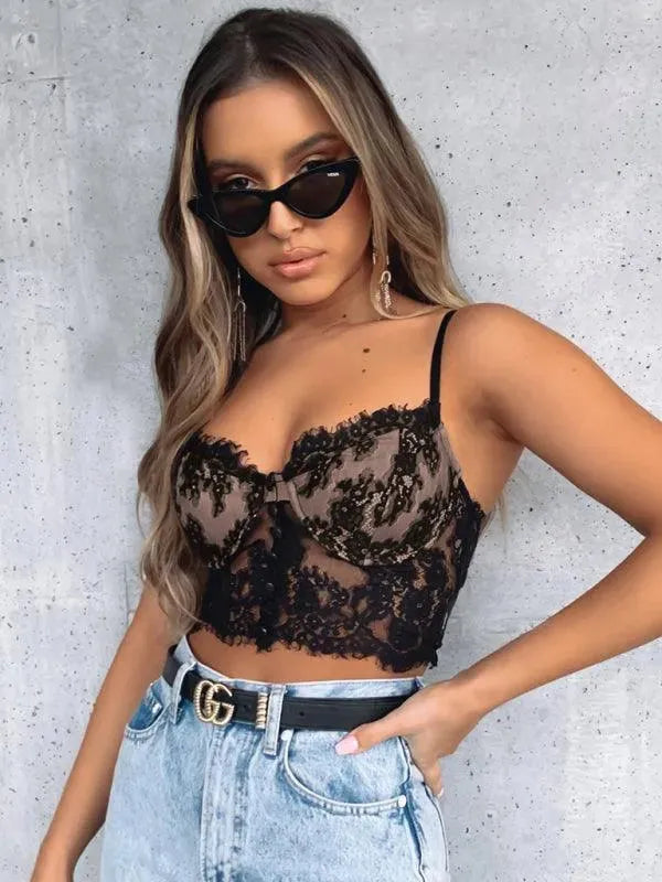 Lace Camisole Bras for Women - Comfortable & Sexy Underwear for Everyday Wear, Sleepwear, and Layering
