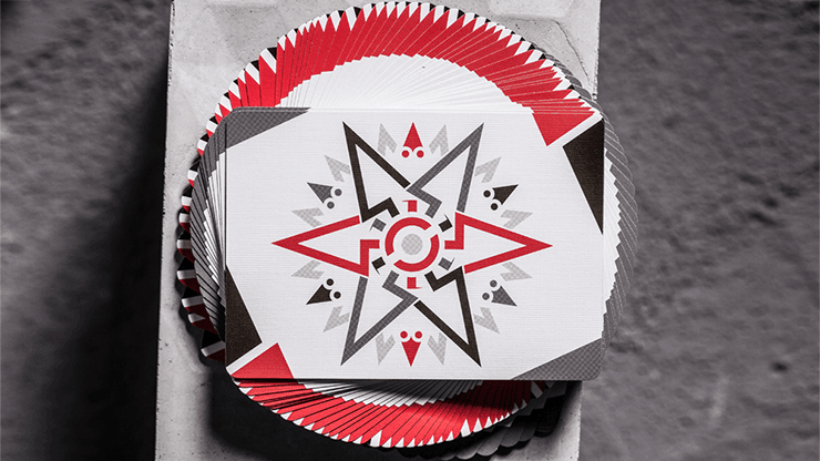 Premium Red Cardistry Fanning Deck - Perfect for Magic Tricks, Card Flourishes, and Professional Cardistry Performances