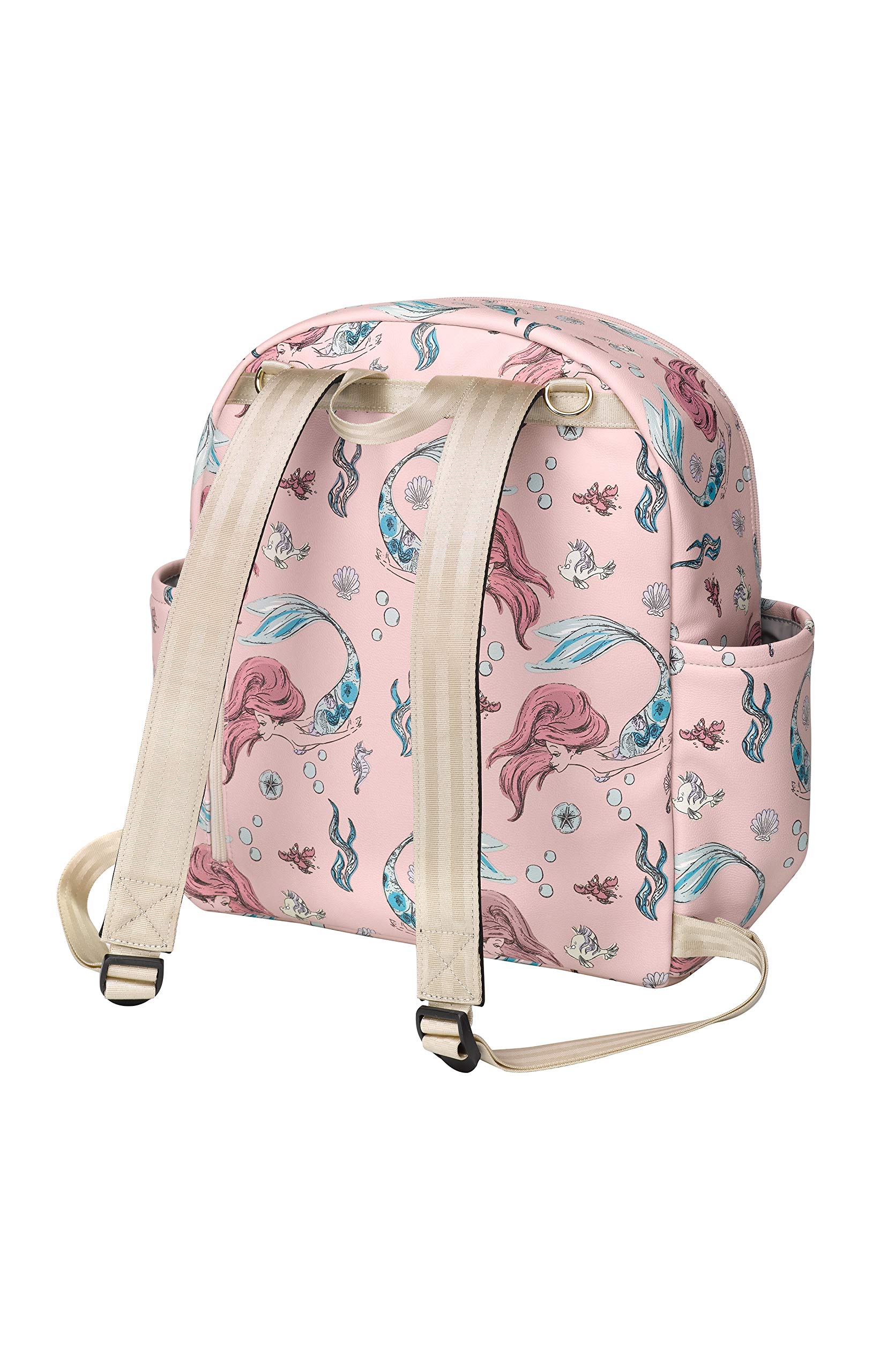 Petunia Pickle Bottom Ace Backpack - Stylish & Spacious Diaper Bag for Parents, Waterproof Baby Backpack for Moms & Dads, Perfect for Travel, Daycare & Family Outings - Little Mermaid Design