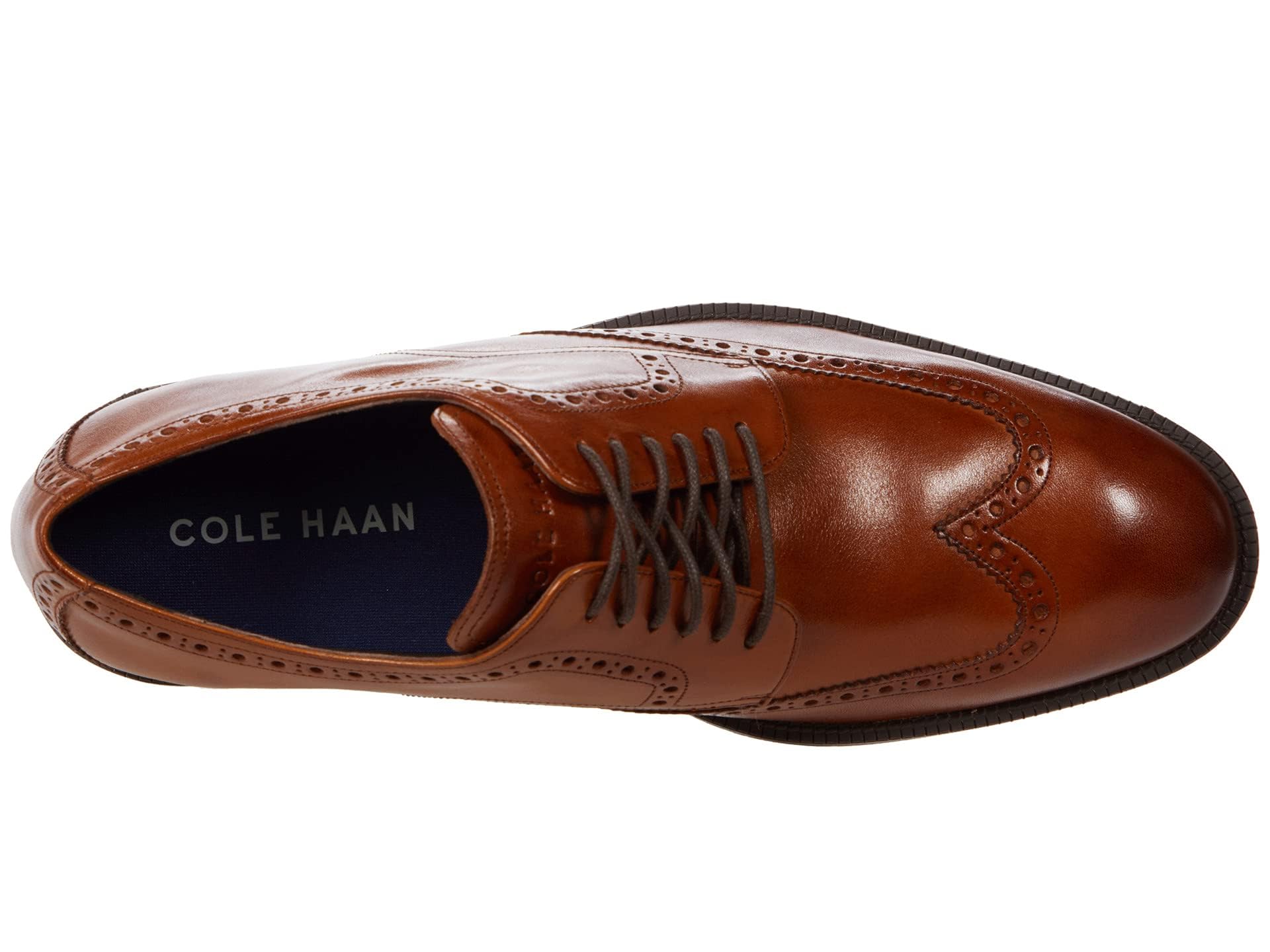 Cole Haan Men's Modern Essentials Wingtip Oxford Dress Shoes - Classic Business & Formal Leather Shoes for Men - Perfect for Office, Weddings & Special Occasions