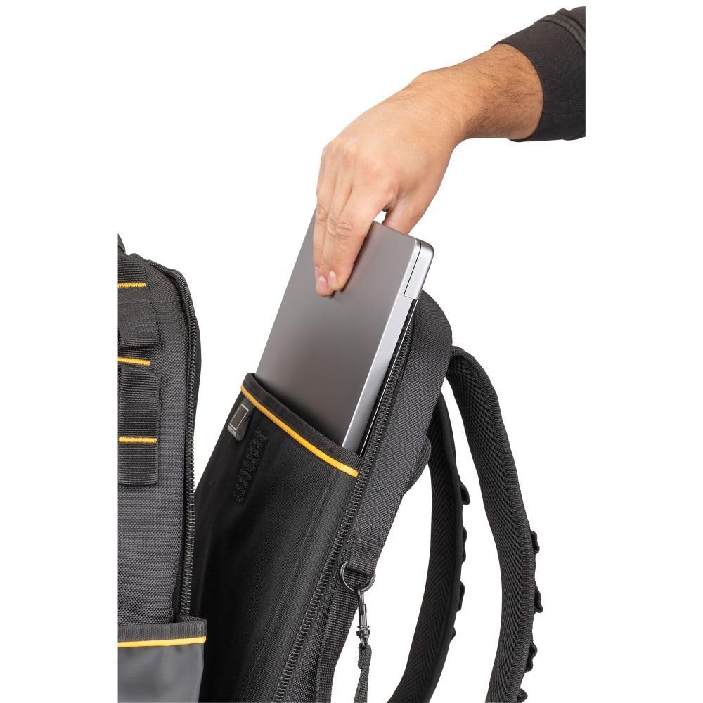 DEWALT DWST560102 Durable Water-Resistant Tool Backpack for Storage & Organization – Perfect for Construction, Electricians, and DIY Projects