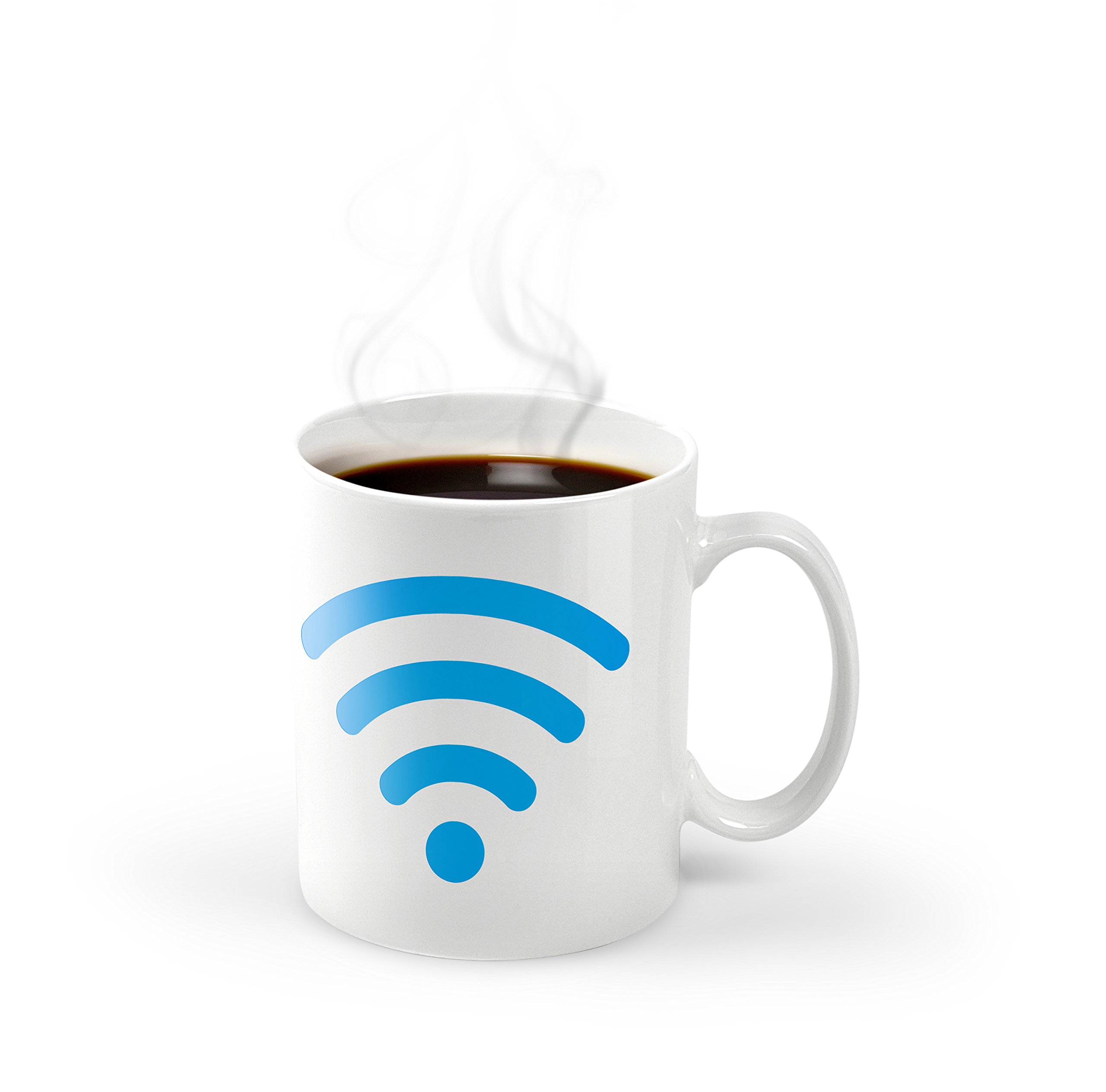 Genuine Fred HOTSPOT Heat-Sensitive Color Changing Mug - Fun Novelty Coffee Cup for Home & Office Use