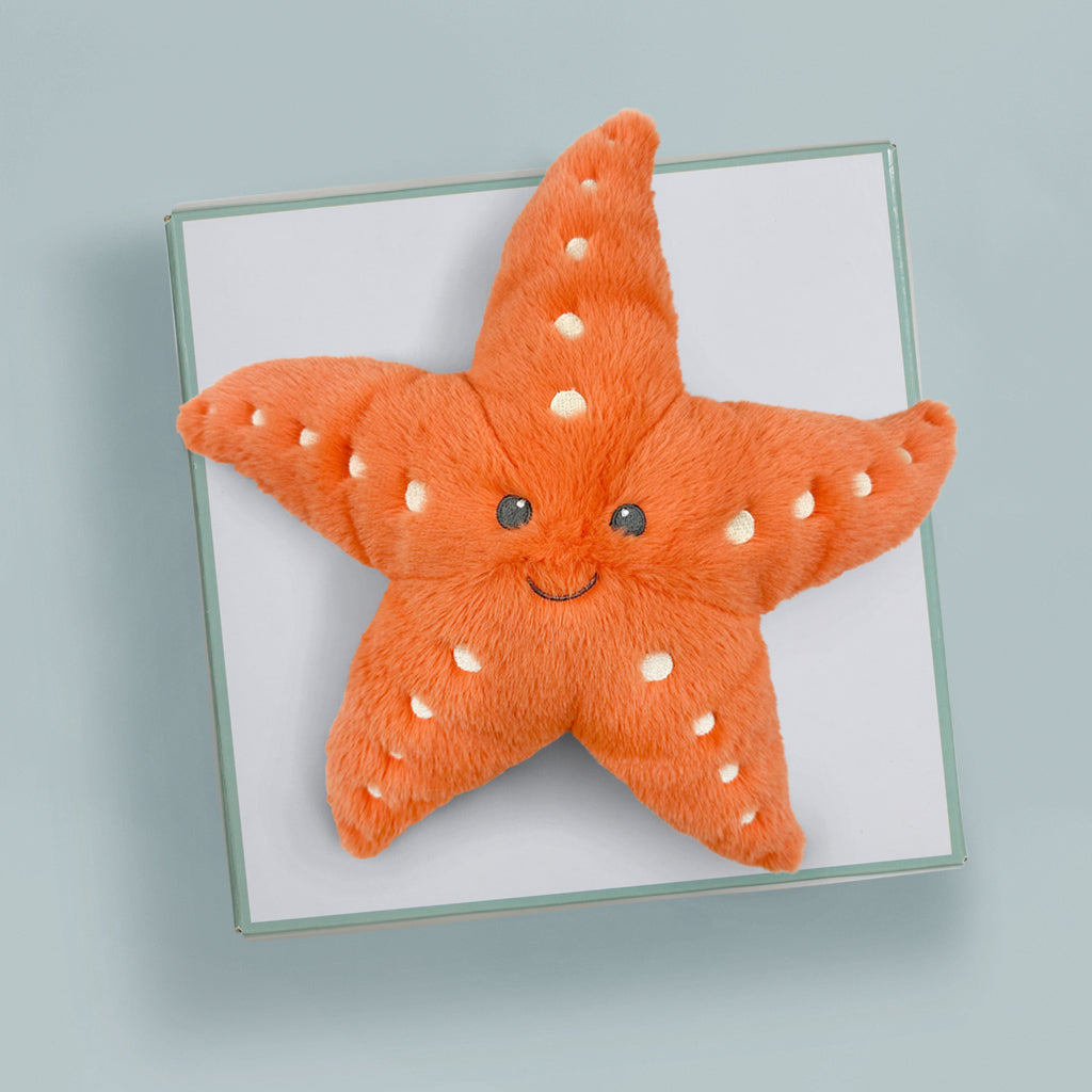 Stella Starfish Plush Toy - Soft & Cuddly Stuffed Animal for Kids, Perfect for Bedtime, Nursery Decor, and Ocean-Themed Gifts