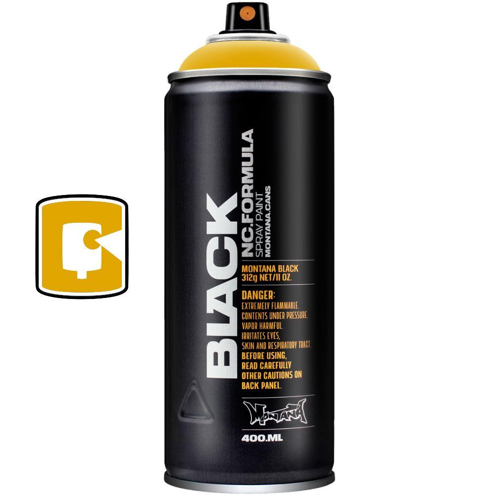 Premium 400ML Montana Black Spray Paint for Graffiti, Art & DIY Projects – High-Quality Indian Spice Color for Walls, Metal & Wood Surfaces