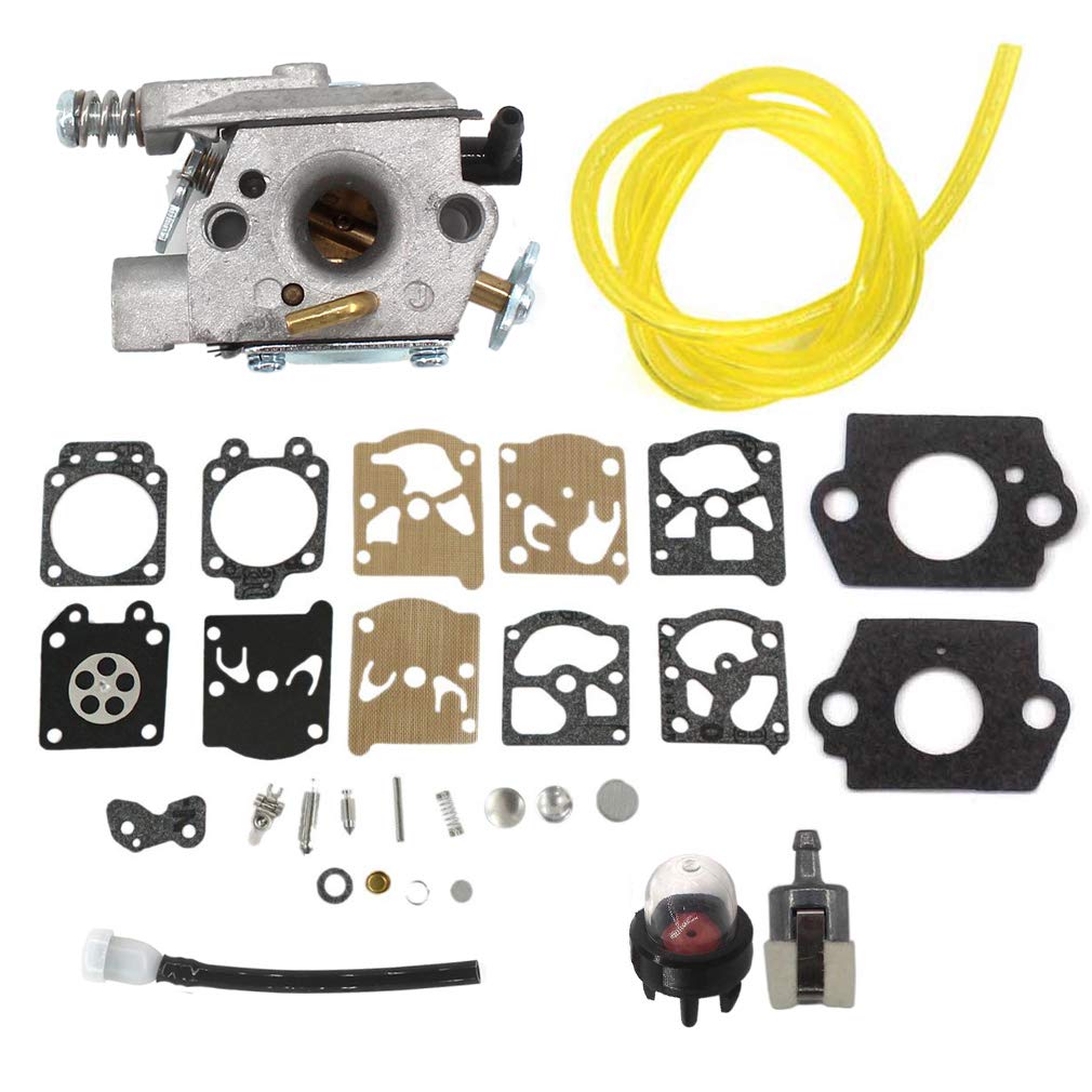 **AISEN Carburetor & Repair Kit for Echo CS300 CS301 CS305 CS306 CS340 CS341 CS345 CS346 Chainsaws - Compatible with A021000231 & A021000760 - Includes Primer Bulb, Diaphragm & Gasket - Perfect for Chainsaw Maintenance & Repairs**