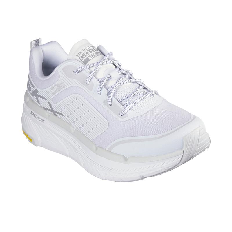 MAX CUSHION PREMIER 2.0 Running Shoes - White (220525/WHT) | Lightweight Cushioned Sneakers for Men & Women | Perfect for Jogging, Gym Workouts & Daily Walking