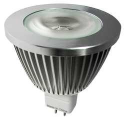 LumaPro 3CRE6 LED Bulb - Blue MR16 12V Low Voltage Light for Landscape Lighting & Accent Illumination