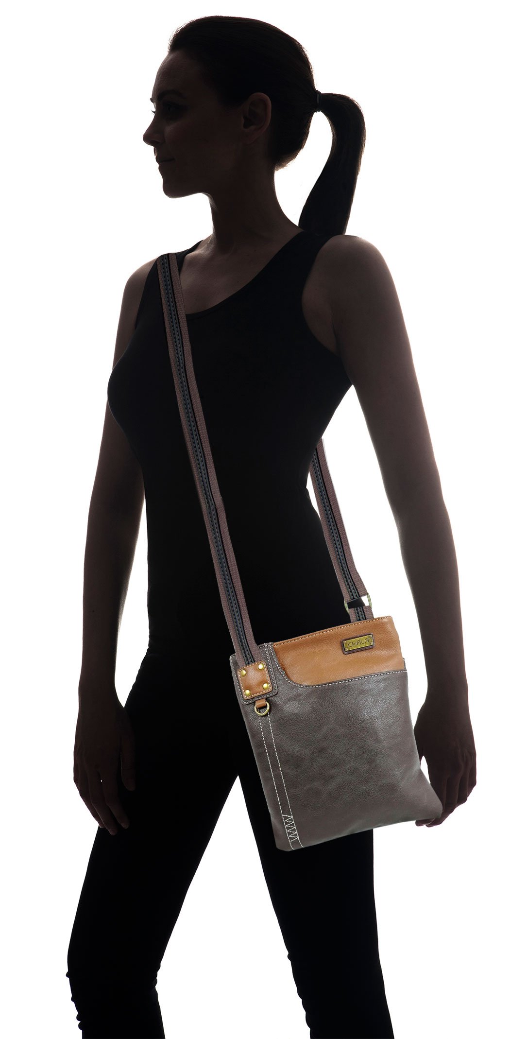 CHALA SWING Crossbody Phone Purse with Detachable Charm & Coin Pouch - Stylish Hands-Free Bag for Women, Perfect for Travel, Shopping & Everyday Use