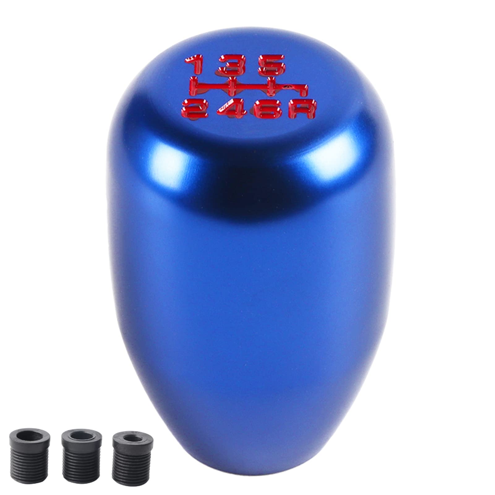 Premium Car Gear Knob - Comfortable Grip, Durable & High Reliability Shift Knob for Sports Cars & Maintenance Workers (Blue) | Perfect for Racing Enthusiasts & DIY Auto Repairs