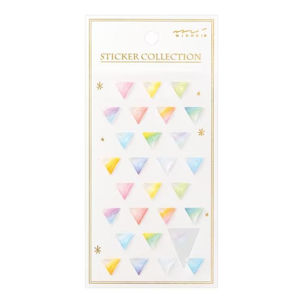 Midori DESIGNPHIL Premium Resin Stickers Collection - Waterproof, Durable Decals for Laptops, Water Bottles, Journals & DIY Crafts - Aesthetic Vinyl Stickers for Scrapbooking, Planners & Home Decor