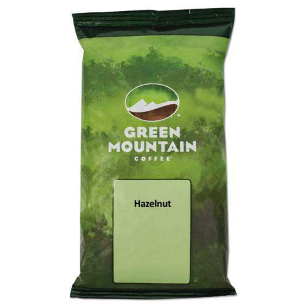 Green Mountain Coffee Hazelnut Flavored Medium Roast Ground Coffee - 12oz Bag for Keurig Brewers | Perfect for Morning Brew & Office Coffee Break