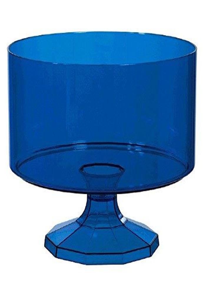 Royal Blue Trifle Container - Small Plastic Dessert Cups for Parties, Picnics & Catering - Perfect for Trifles, Parfaits, Fruit Salads & Party Favors