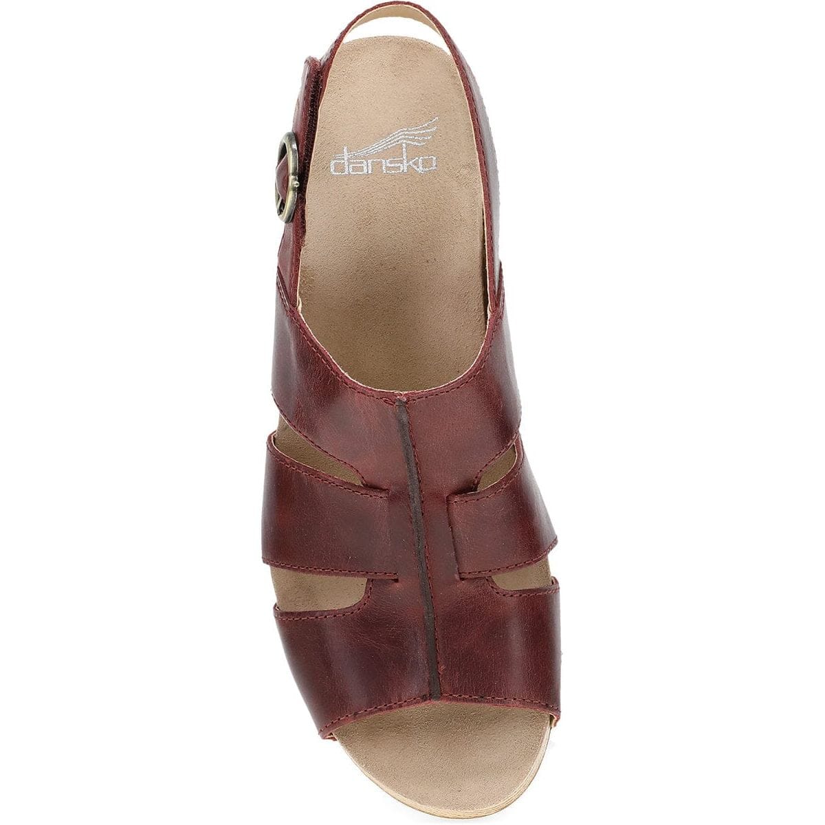 Dankso Tatiana 3116641400 Women's Professional Clogs - Tan Black Wine | Slip-Resistant & Comfortable for Nurses, Chefs & Healthcare Workers