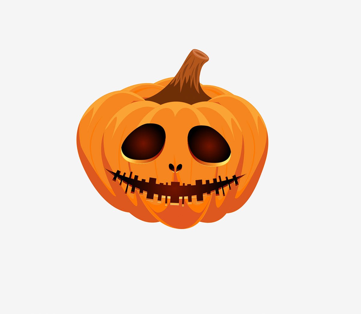 Halloween Jack O' Lantern Pumpkin Decals - Waterproof Vinyl Stickers for Windows, Walls, Laptops - Perfect for Fall Decor, Party Supplies & Spooky Home Decorations