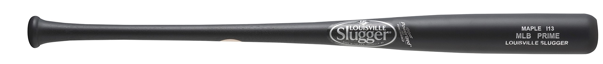 Louisville Slugger WBVMI13-BM MLB Prime Maple Baseball Bat - Professional Grade I13 Black for Adult Players | Perfect for Training, Games & League Play