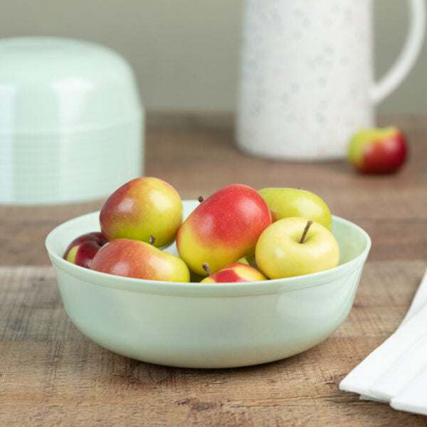 Premium 16 oz Mint Green Round Plastic Soup Bowls - Set of 10, Durable & Elegant Dinnerware for Restaurants, Catering & Home Use - Microwave & Dishwasher Safe Serving Bowls for Soups, Salads, Cereals & Desserts