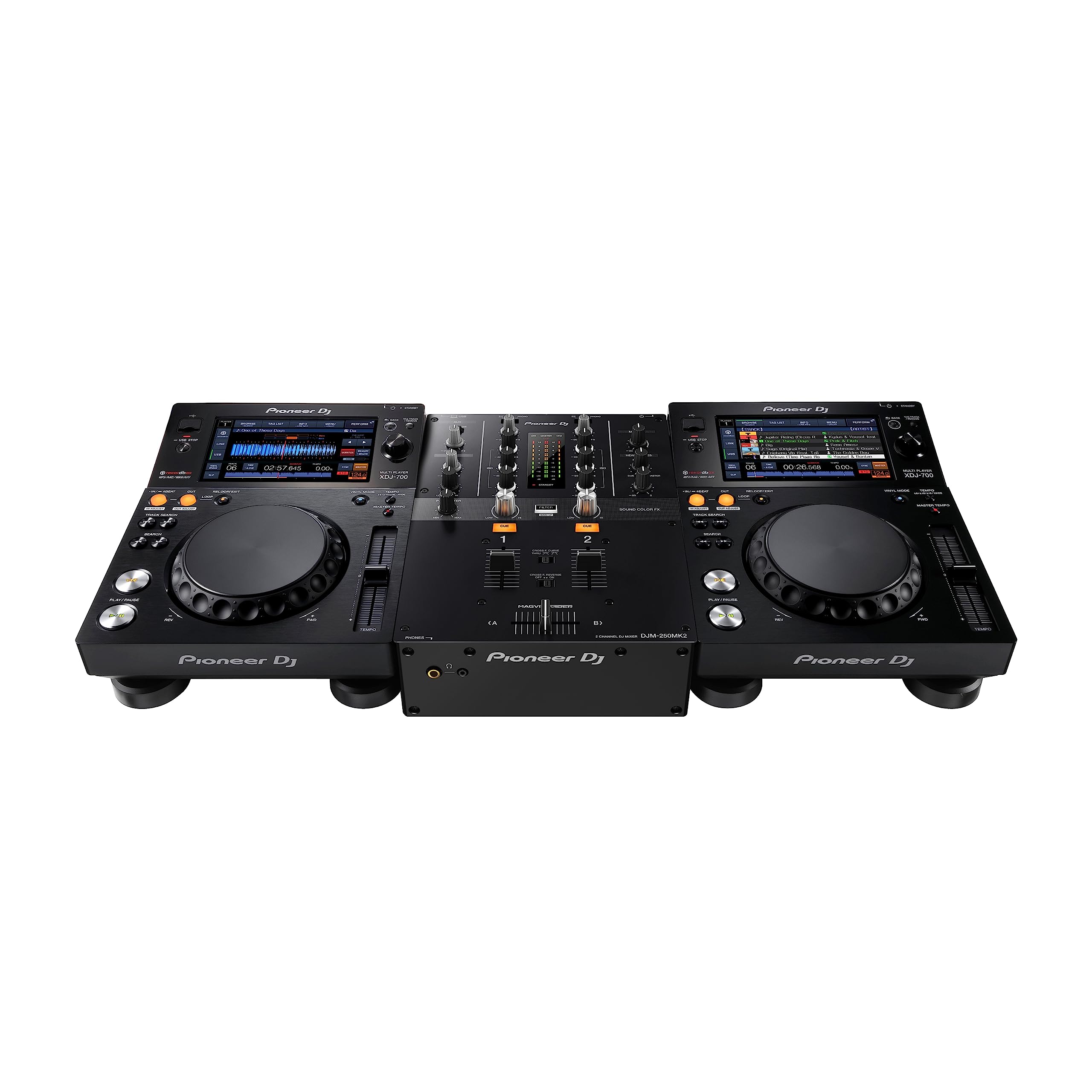 Pioneer DJ DJM-250MK2 Professional 2-Channel DJ Mixer for Clubs, Parties & Home DJing – High-Quality Audio Mixing & Performance