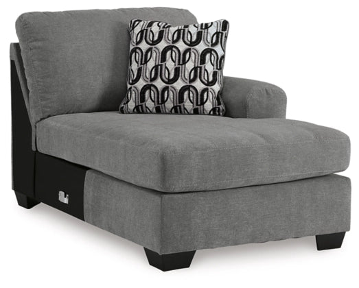 Birkdale Court 3-Piece Sectional Sofa with Right-Hand Facing Chaise Lounge - Modern Living Room Furniture for Small Spaces & Family Gatherings