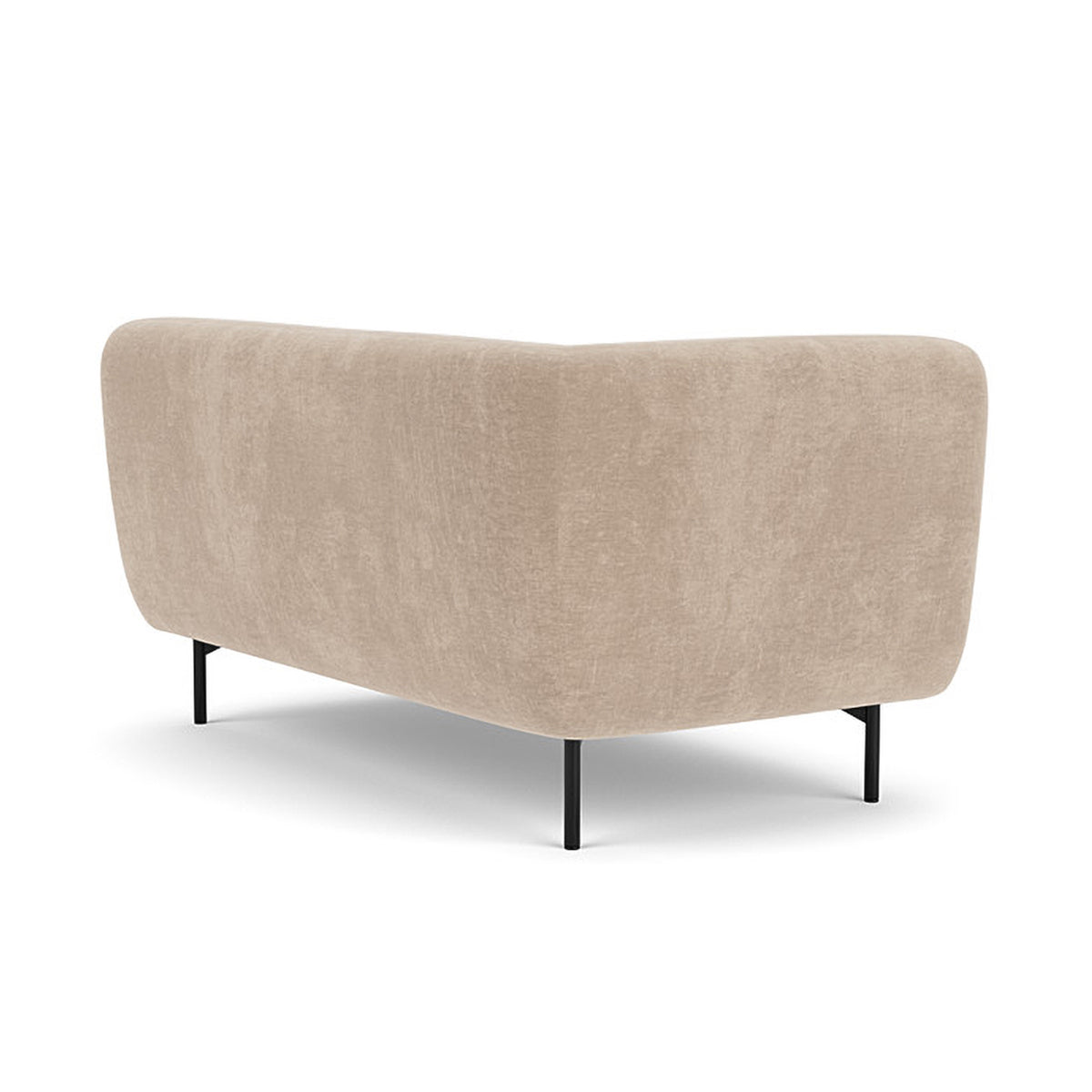 Alfred Fabric Left 2 Seater Modular Sofa - Modern L-Shaped Sectional Couch for Living Room, Lounge & Small Spaces - Comfortable & Stylish Home Furniture