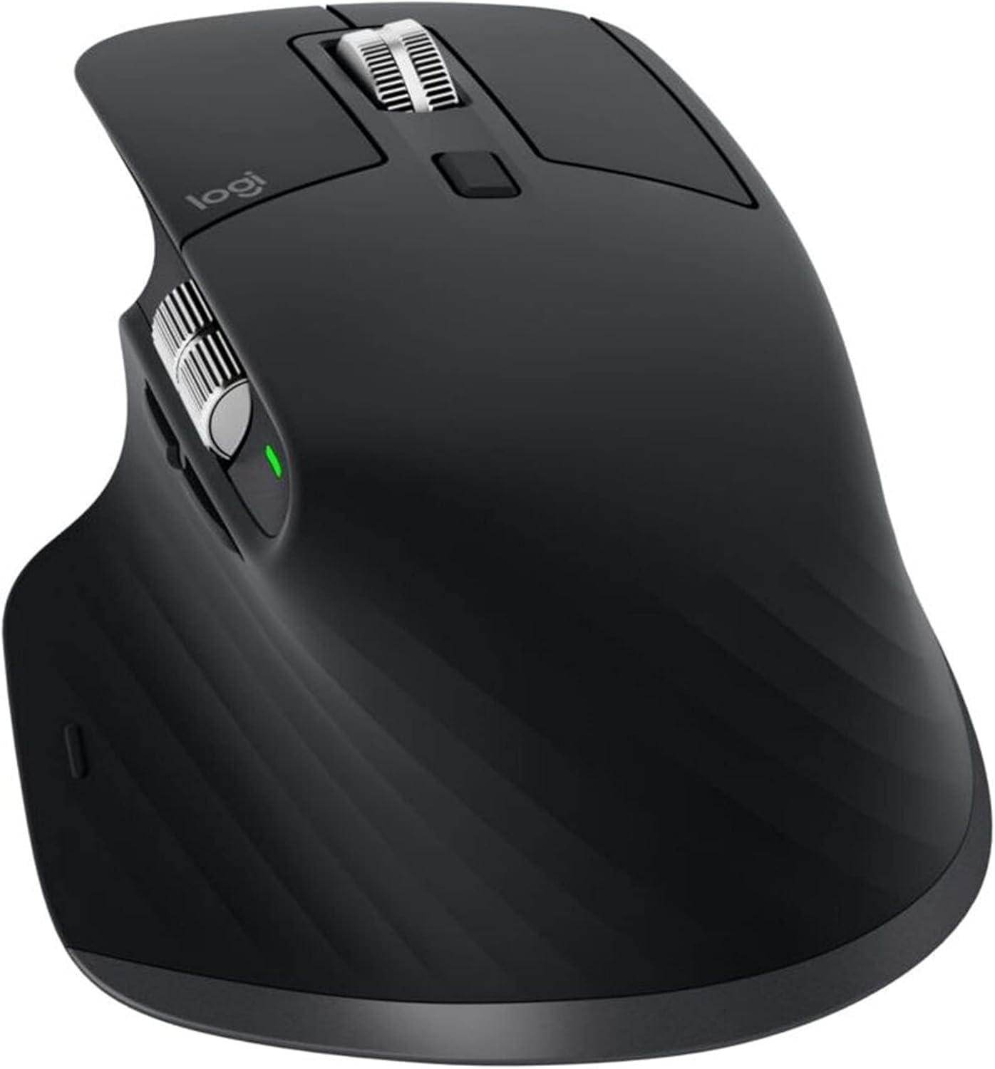 Logitech MX Master 3 Advanced Wireless Mouse for Mac/PC - Ergonomic Bluetooth Mouse with Precision Scroll, Customizable Buttons (Black) - Perfect for Office Work, Graphic Design & Gaming