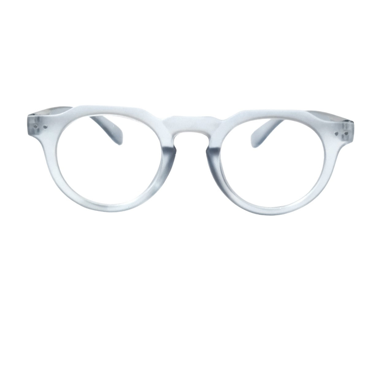 Round Hexa Full Frame Reading Glasses - Blue Light Blocking Computer Glasses for Men & Women - Perfect for Office Work, Reading, and Screen Time