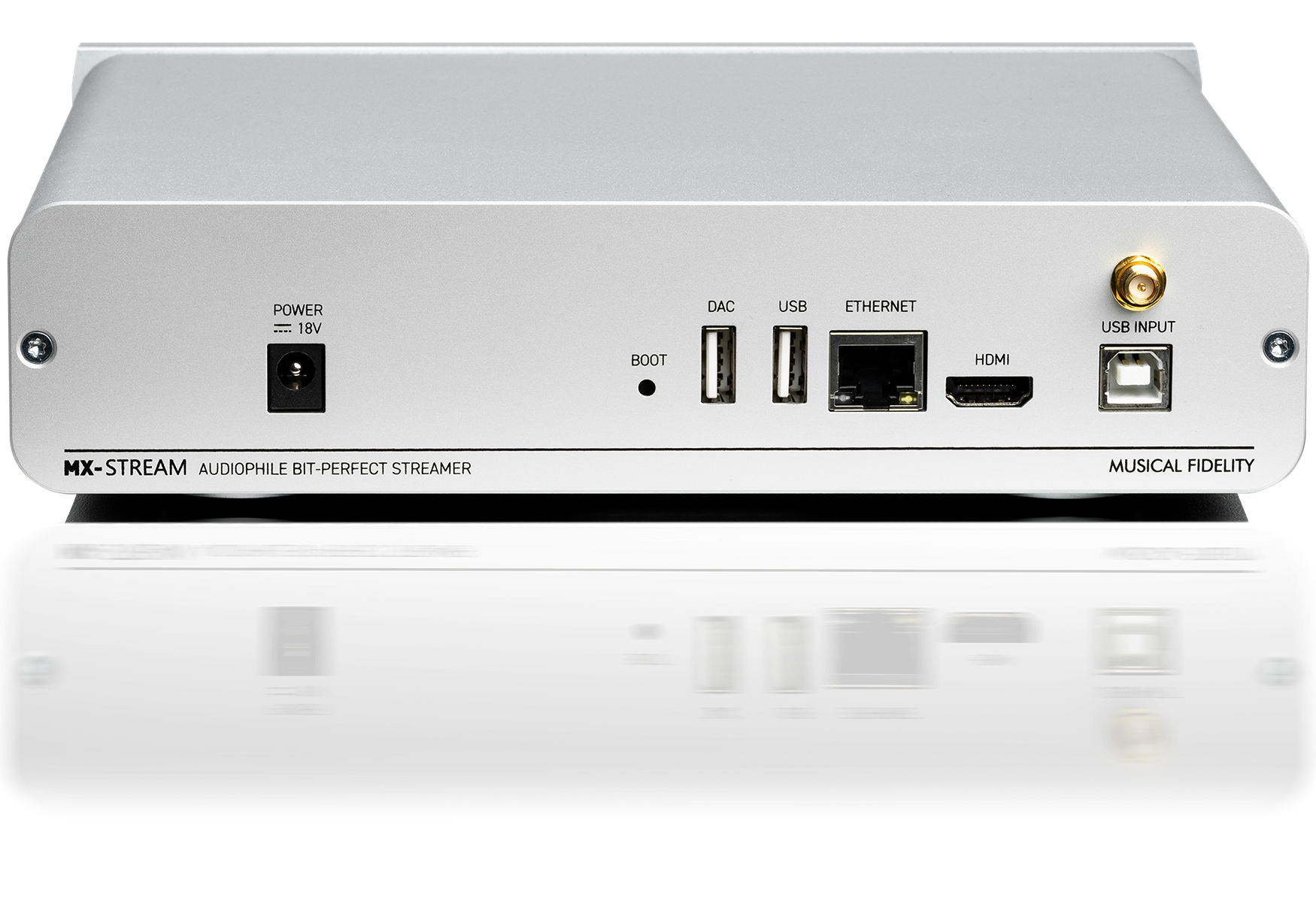 Premium MX Stream Zero Jitter HiFi Music Streamer & Network Bridge - Audiophile-Grade Wireless Audio for Home Theater & Multi-Room Systems